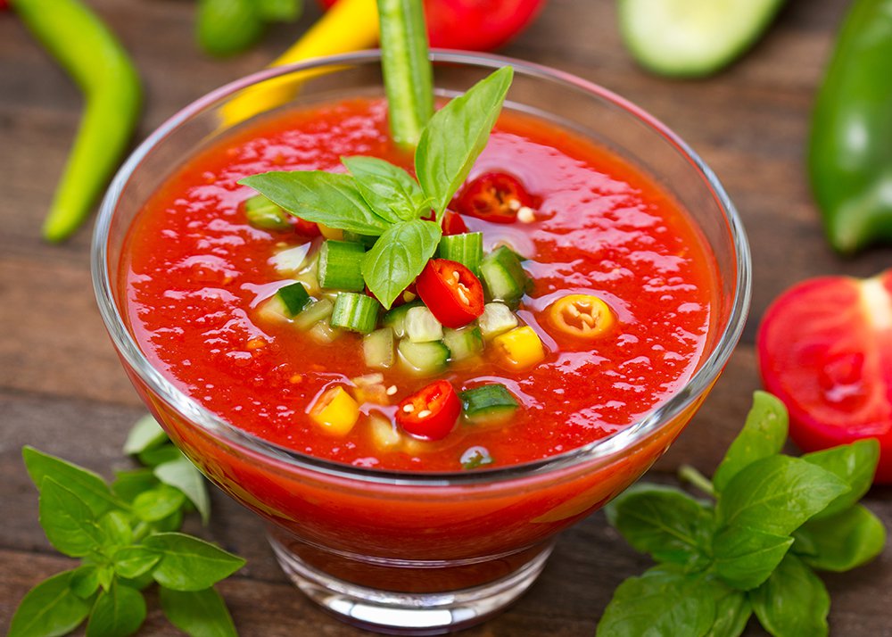 Gaspacho de tomate