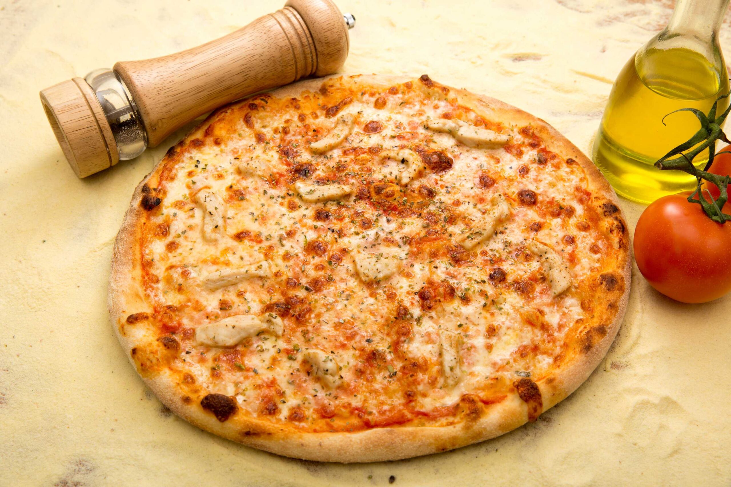 Pizza poulet