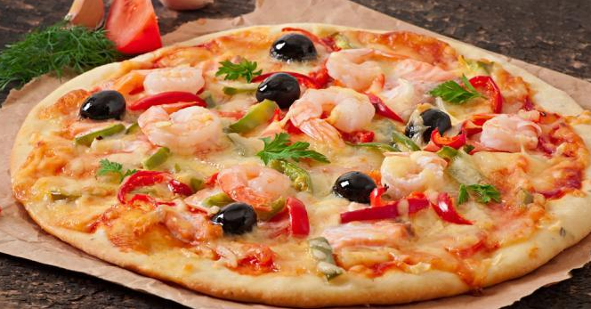 Pizza Crevette