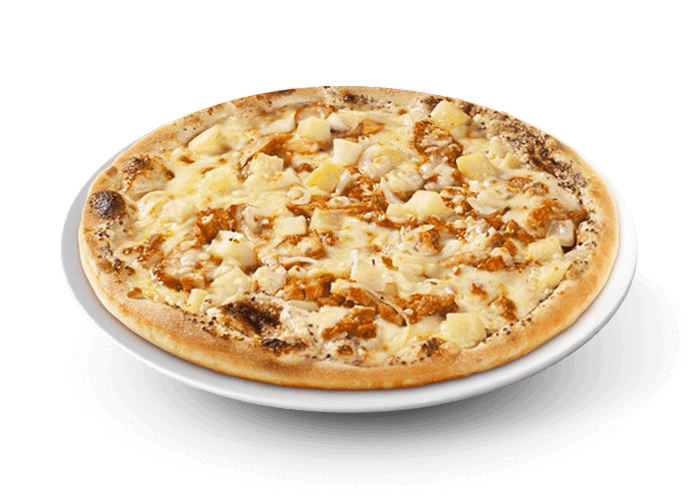 Pizza boisée poulet 