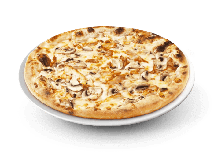 Pizza boisée dinde fumée
