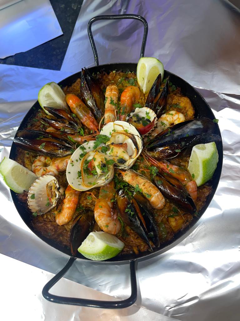Paella aux fruit de mer