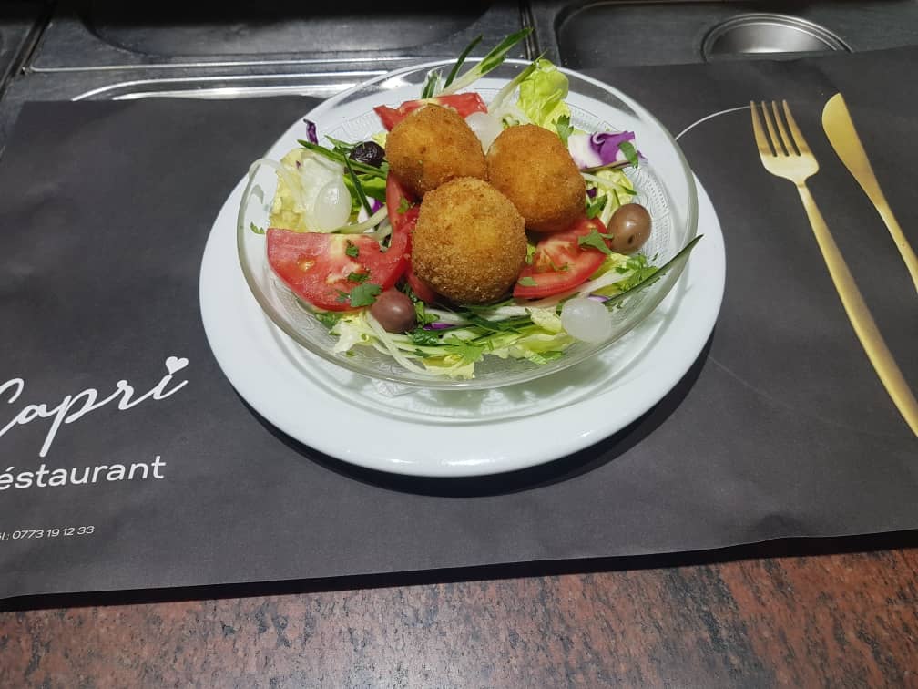 Croquette de Poulet Sauce Raïta 