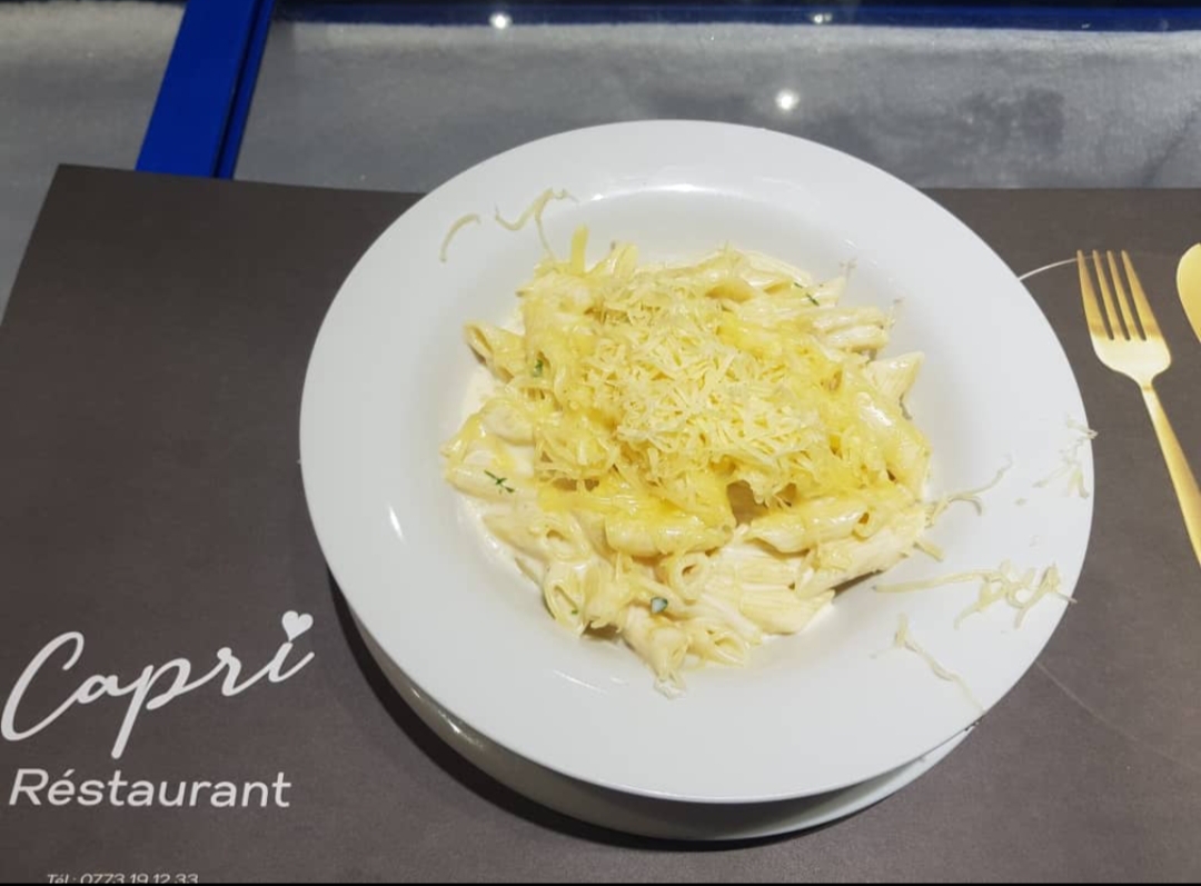 Pasta aux Trois Fromage 