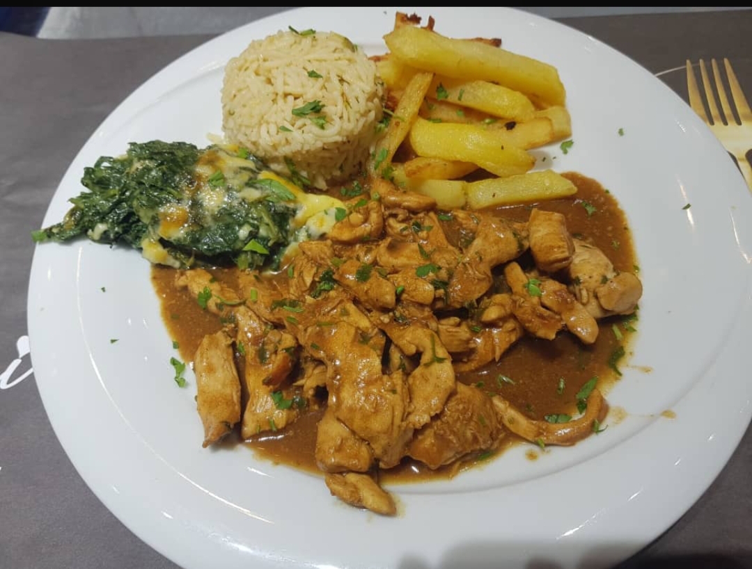 Emincé de Poulet à la Citronnelle 