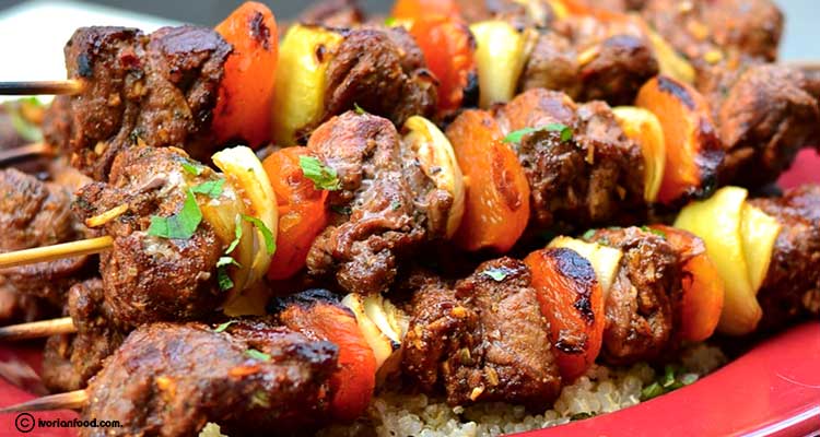 Brochette viande