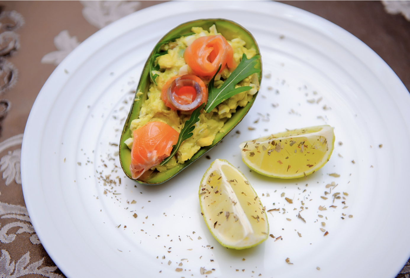 Avocat aux saumon