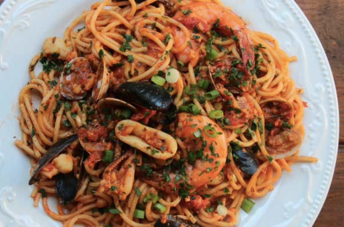 Linguine aux fruits de mer
