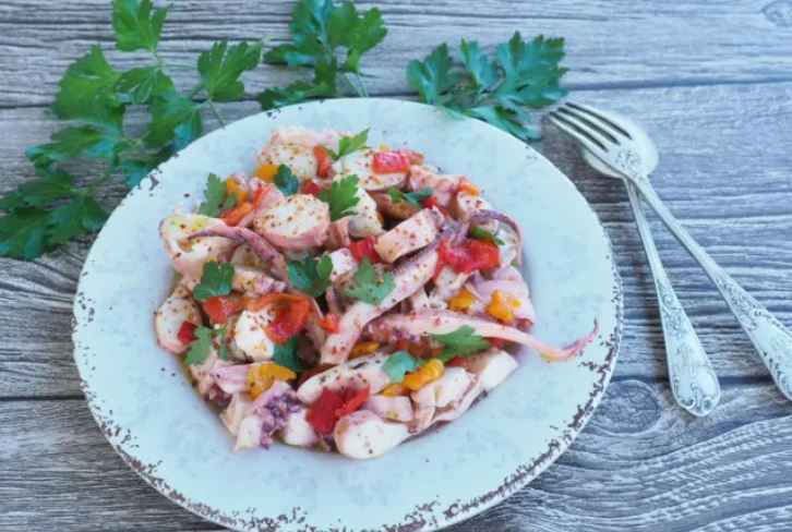 Salade de poulpe