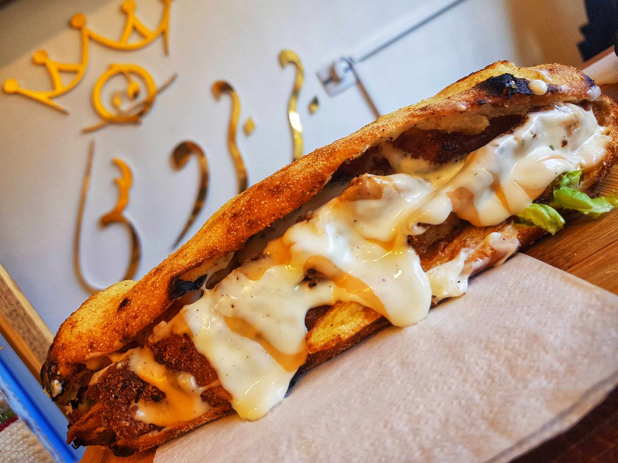 Sandwich escalope pané 