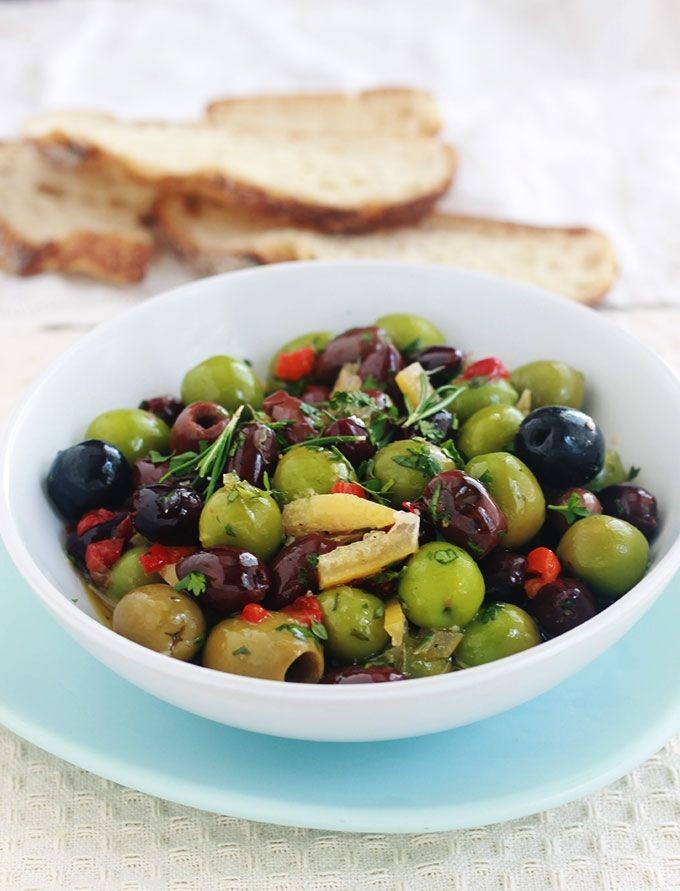 Sauce piquante au olives 
