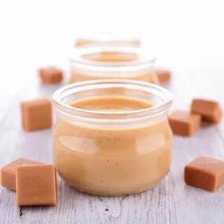 Mousse caramel