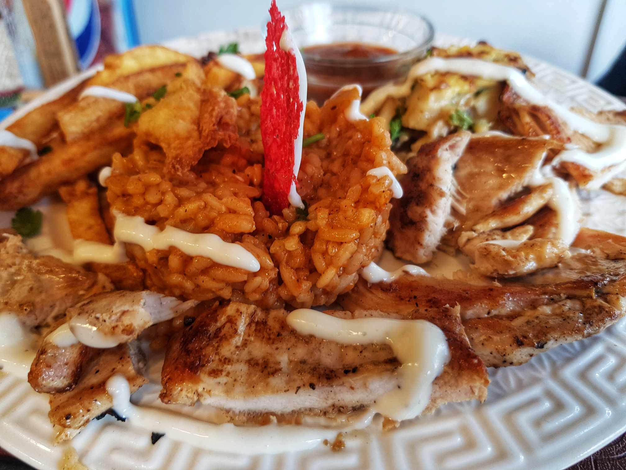 Plat poulet hachée 