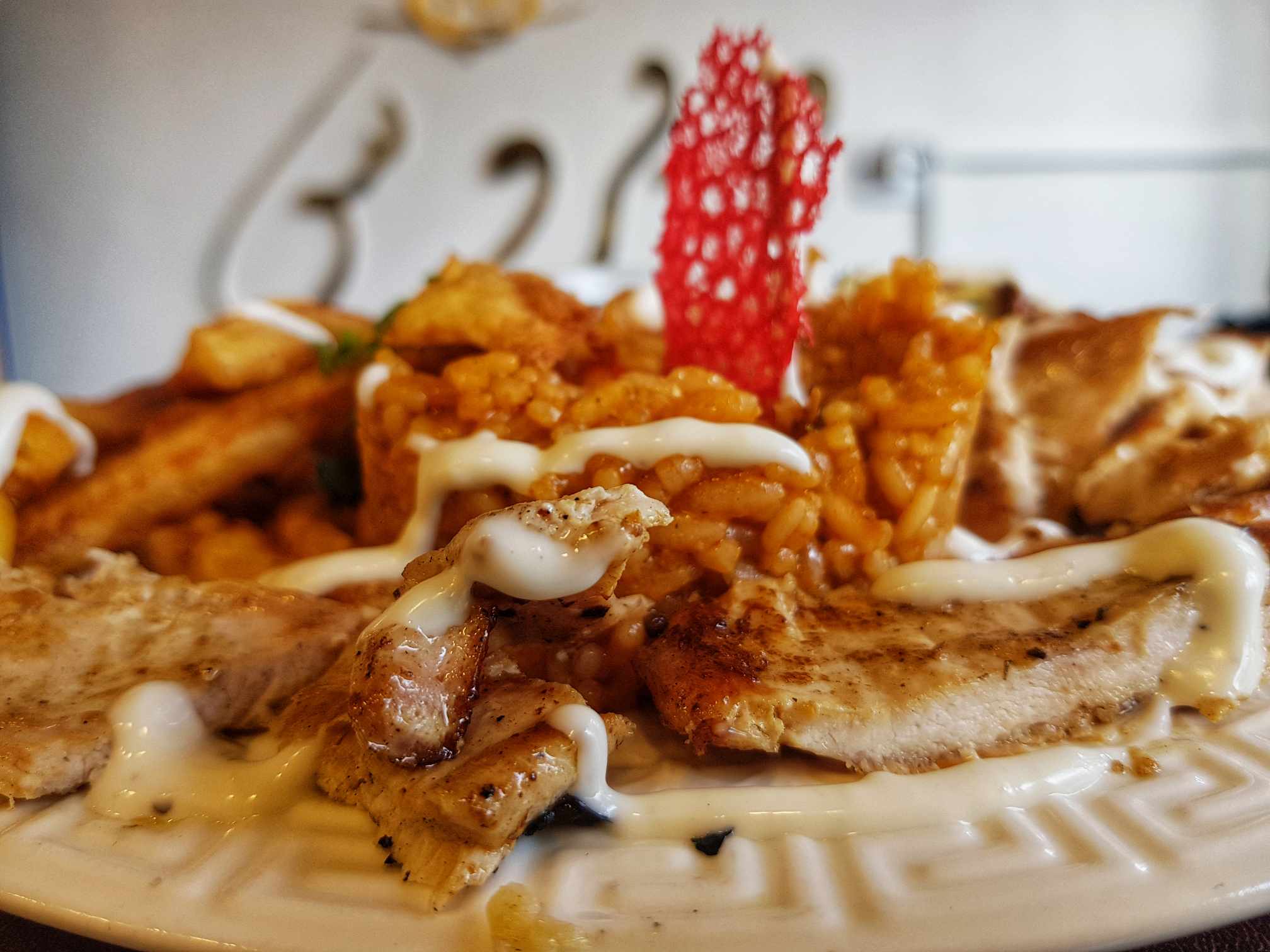 Plat escalope grillée