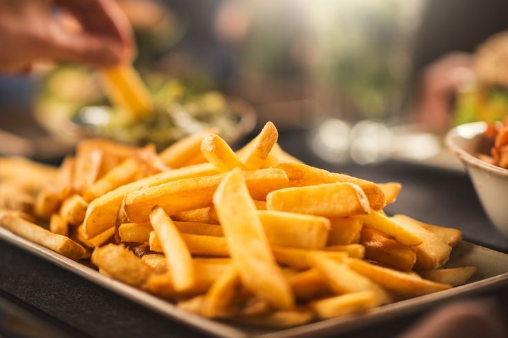 Assiette de frittes 