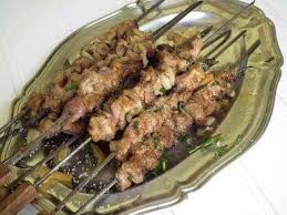 Brochettes d'agneau 