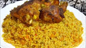 Assiette poulet + Riz 