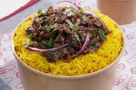 1/2  Chawarma + Riz