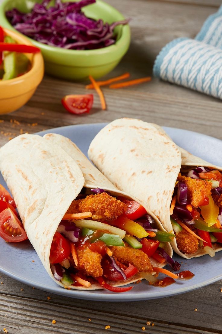 Fajitas au poulet 