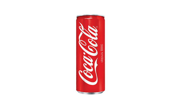 Coca cola canette