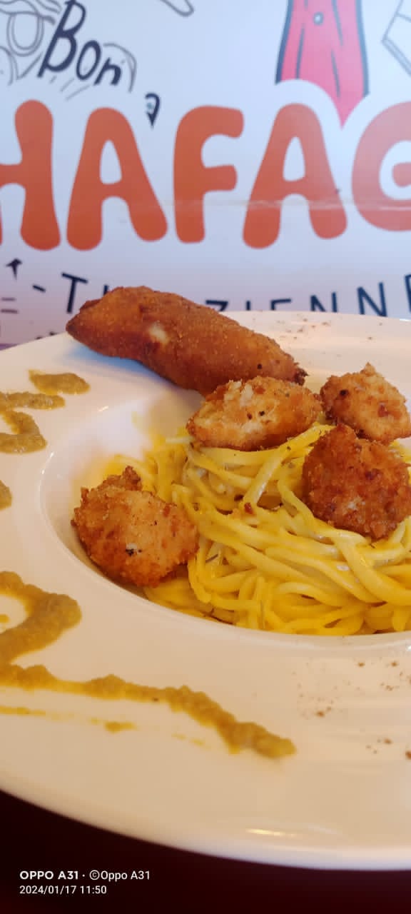 SPAGHETTI LINGETTES SAUCE MICADO