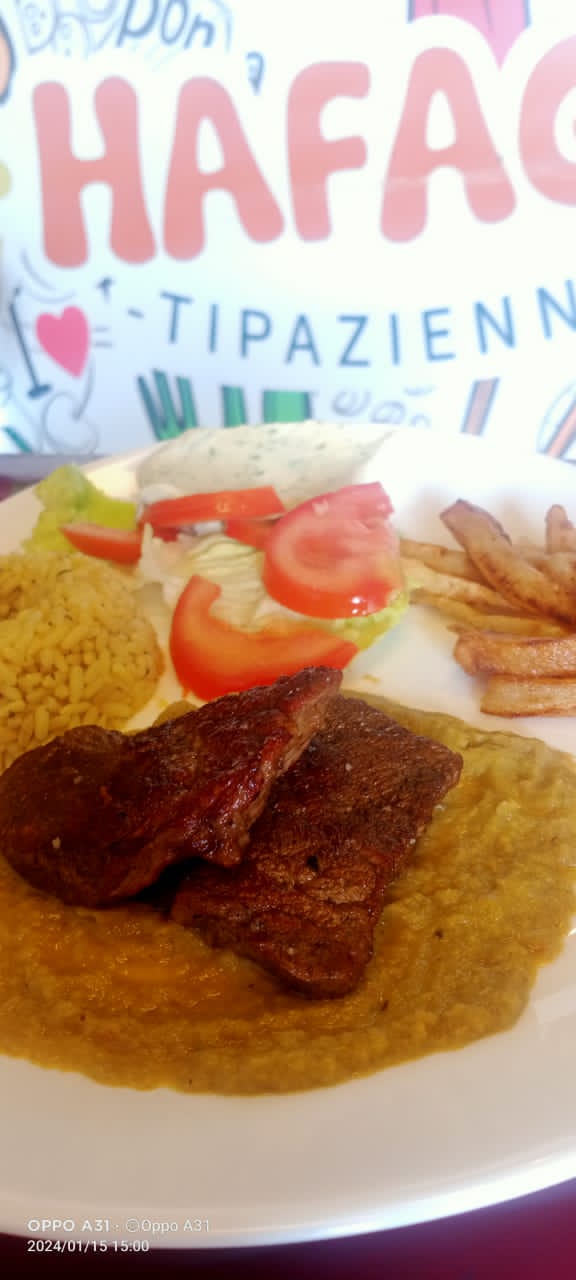 Viande de bœuf sauce piments épices 