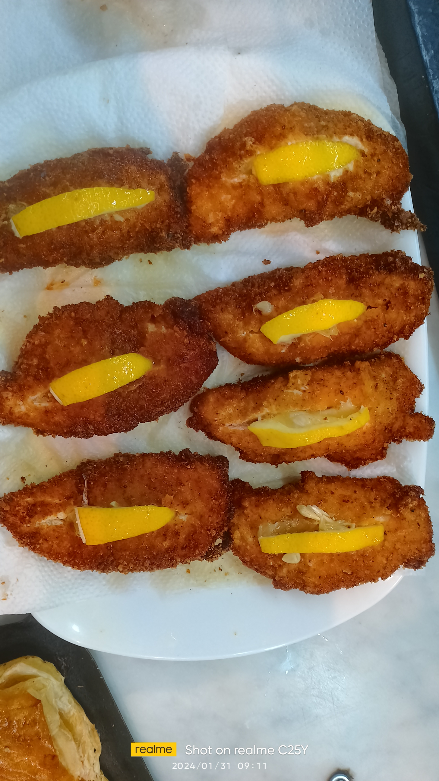Poulet pané