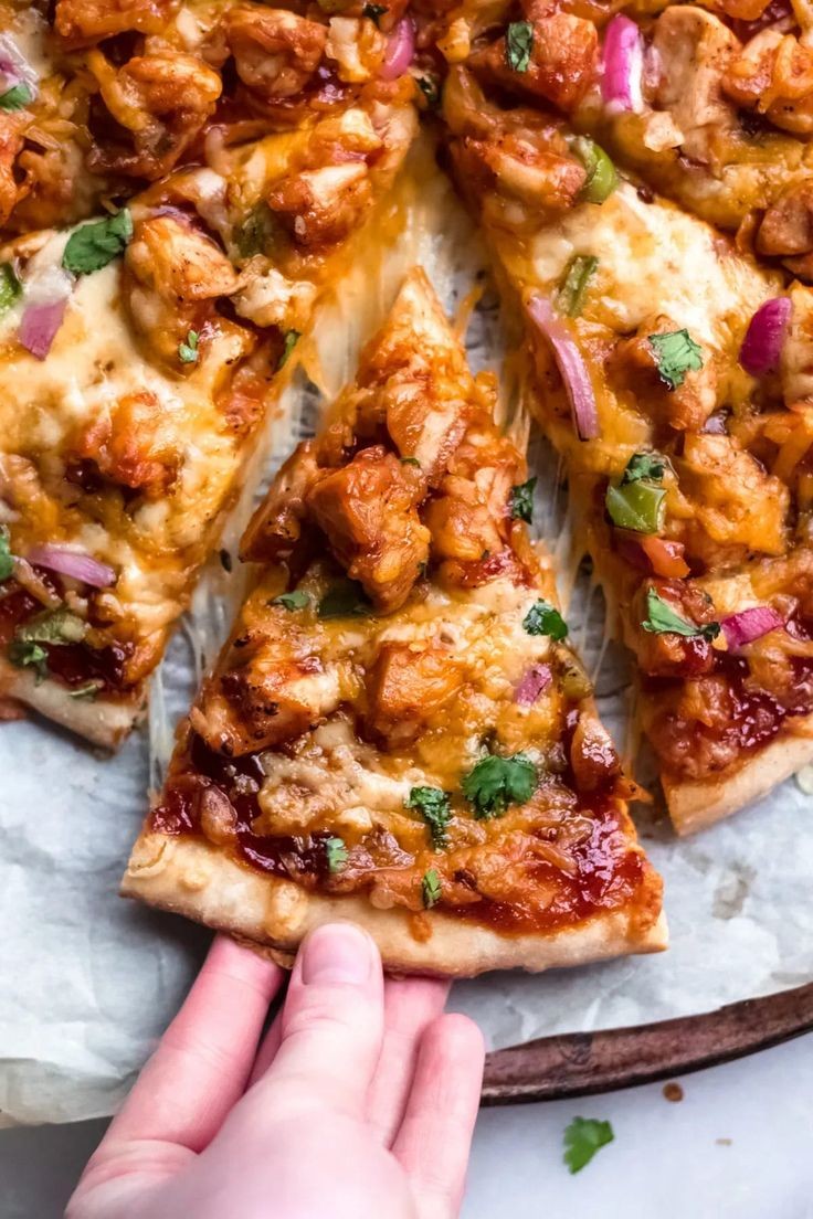 PIZZA POULET 