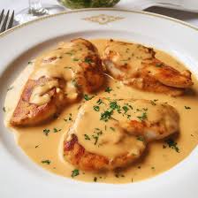 FILET DE POULET A LA CRÈME 