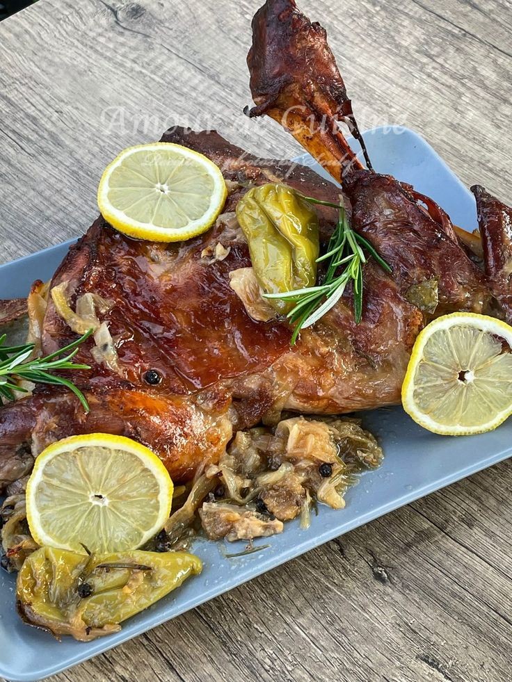 MÉCHOUI D'AGNEAU AU FOUR