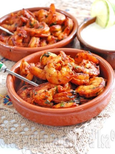 Crevette sauce