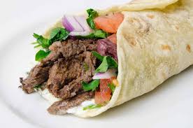 Sandwich au pain syrien 
