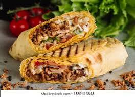Sandwich chawarma au fromage