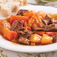 Viande aux légumes 