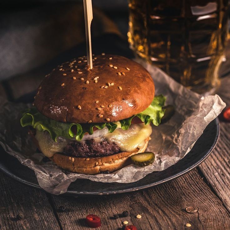 Hamburger viande haché 