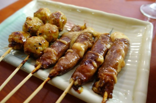 Bœuf yakitori