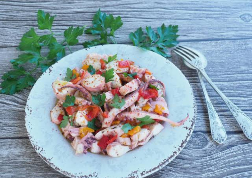 Salade de poulpe