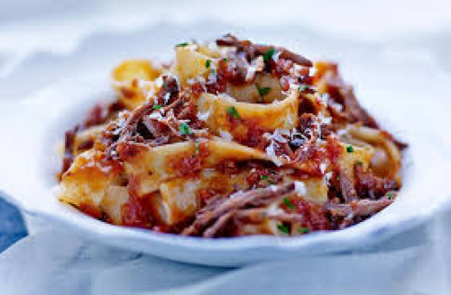 Papardelle bolognaise