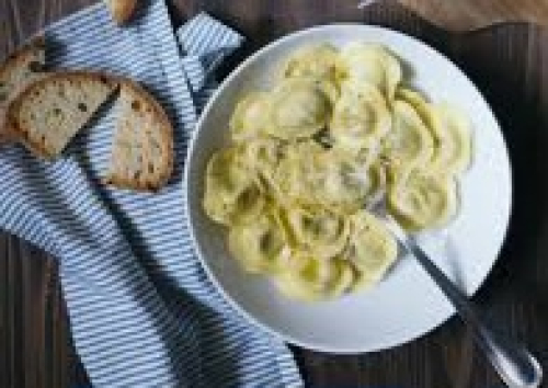 Ravioli de poulet au fromage