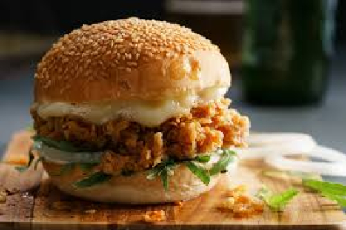 Crispy burger