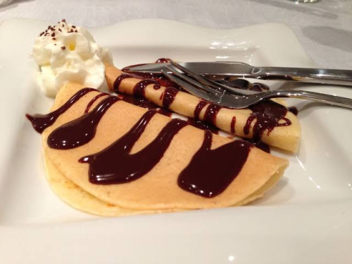  Crêpe au Milka 