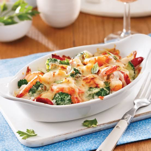 Gratin de fruit de mer 