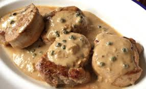 Filet de veau sauce au poivre