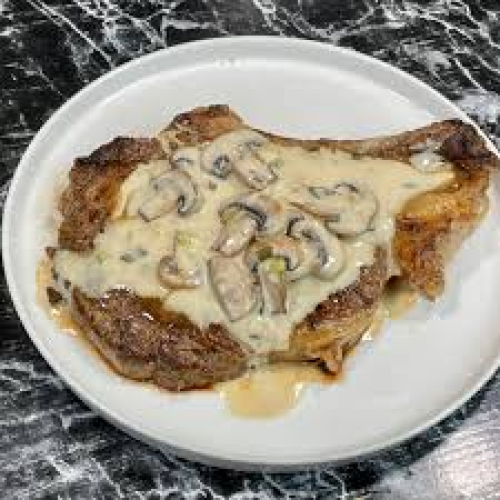 Entre cote sauce shampignion 