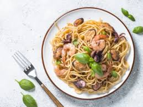 Spaguetti fruits de mer