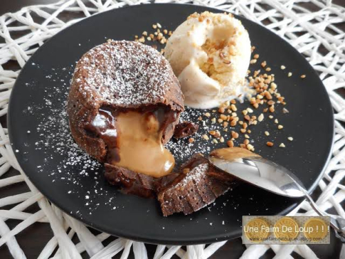 Fondant Chocolat blanc-lotus