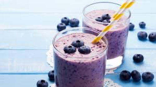 Frappé fruits rouges