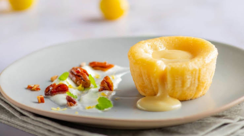 Fondant Chocolat blanc - amandes