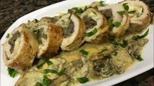 Escalope roulees