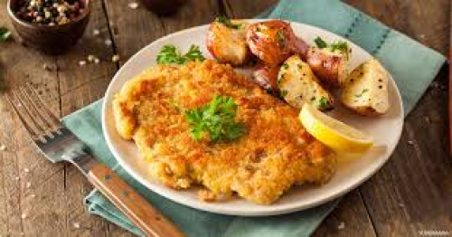 Plat a base d'escalope 